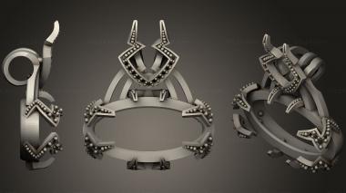 Jewelry rings Ring 264 3d model